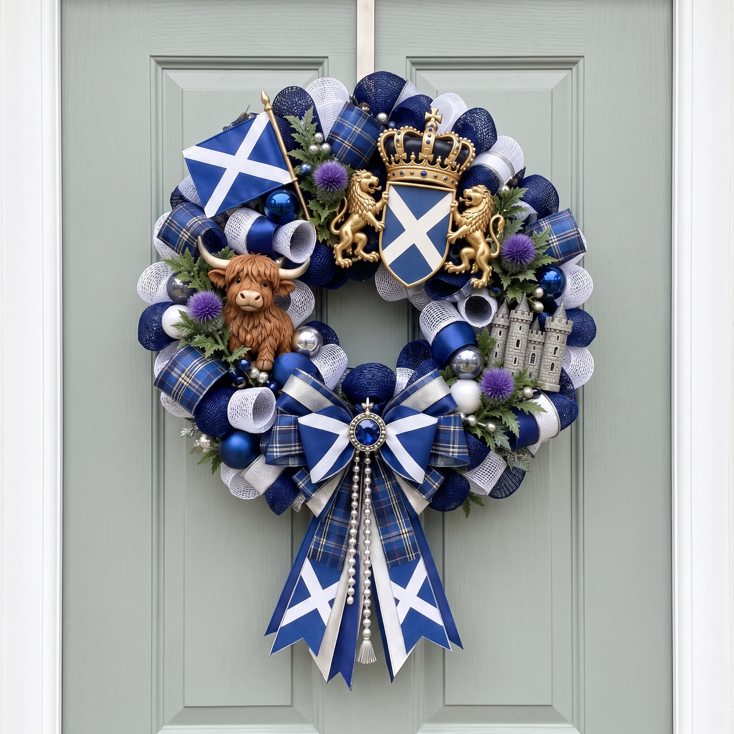 Scotland Wreath